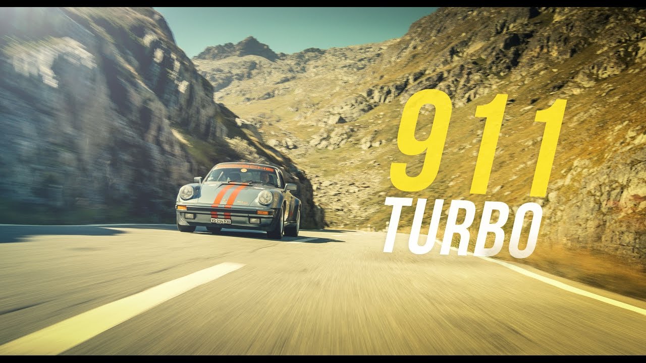Porsche 911 Turbo (930) on the Great Saint Bernard Pass