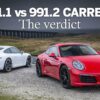 Porsche 991.1 vs 991.2 Carrera