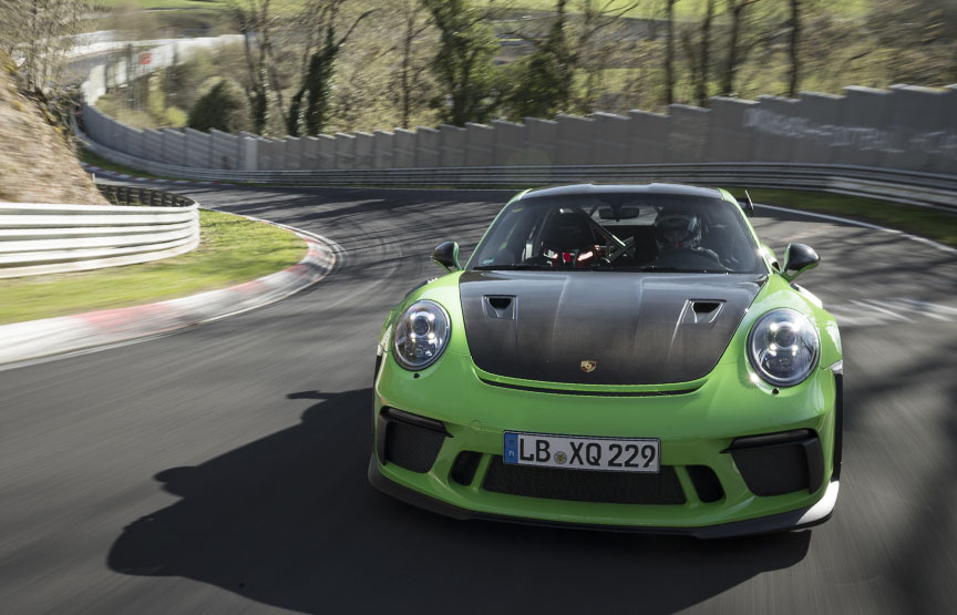 2018 Porsche 911 991.2 GT3 RS at Nürburgring Nordschleife