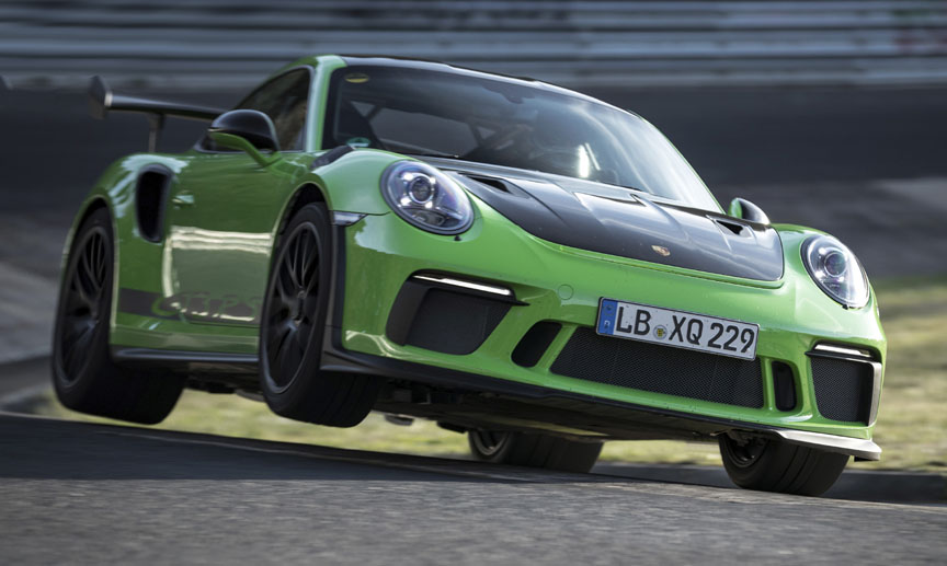 2018 Porsche 911 991.2 GT3 RS Weissach at Nürburgring Nordschleife