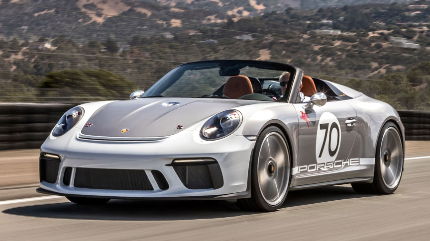 2018 Rennsport Reunion VI, Porsche 911 991 Speedster