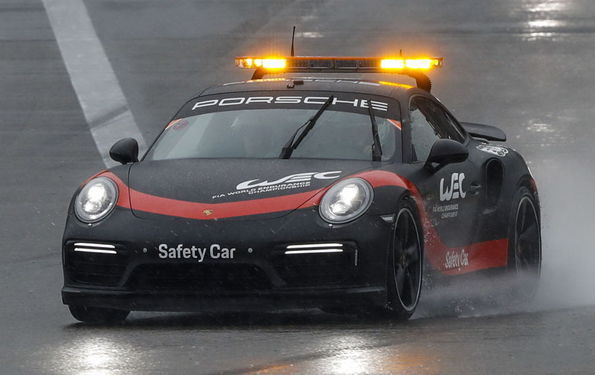 Porsche 911 991.2 Turbo safety car for FIA WEC, 2018 Shanghai 6 hours