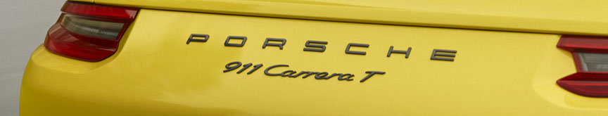 Porsche 911 Carrera T logo