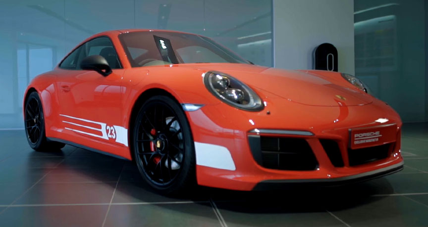 Porsche 911 991 Carrera 4 GTS British Legends Edition