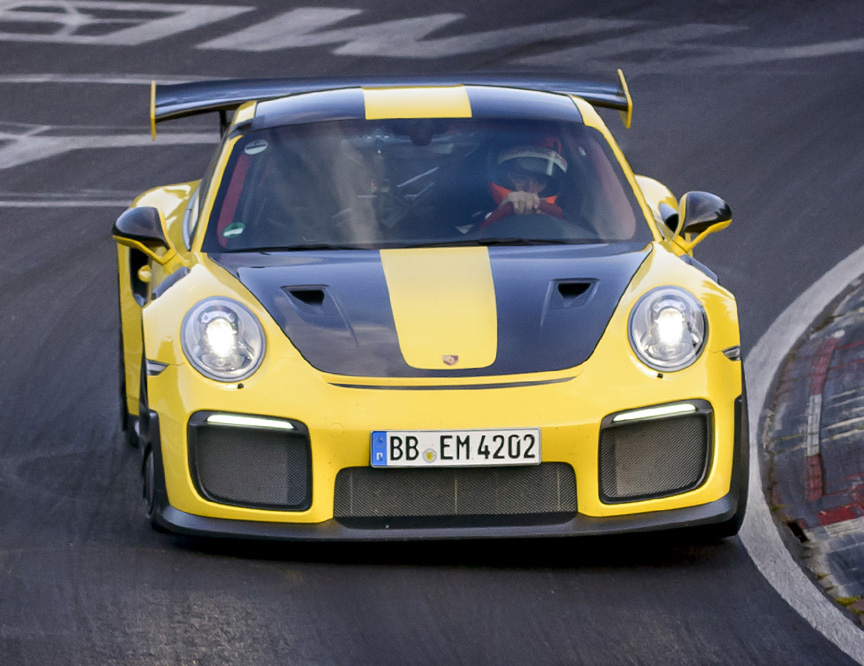 Porsche 911 991 GT2 RS Nübrurgring record