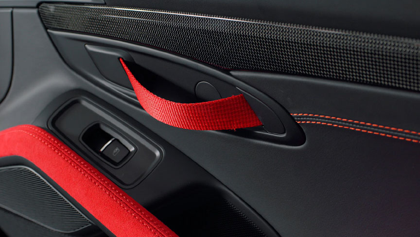 Porsche 911 991 GT2 RS door strap