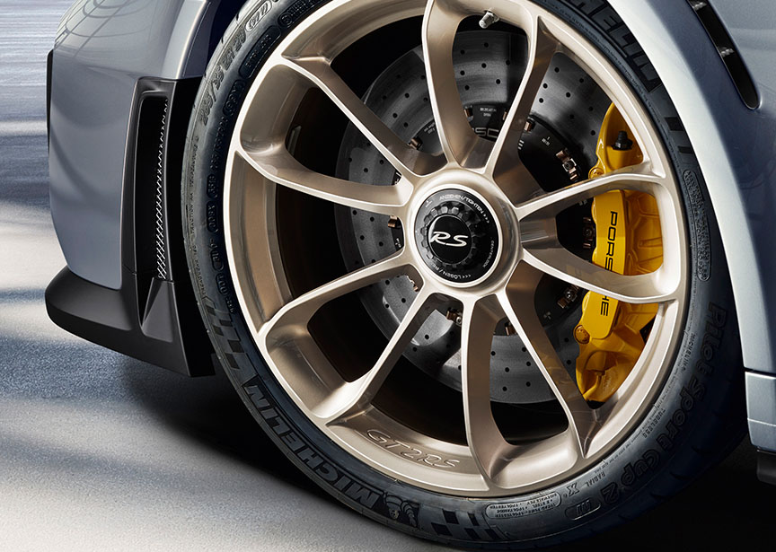 Porsche 911 991 GT2 RS forged aluminium wheel