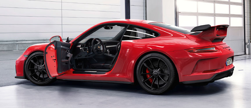 Porsche 911 991.2 GT3 4.0 door open