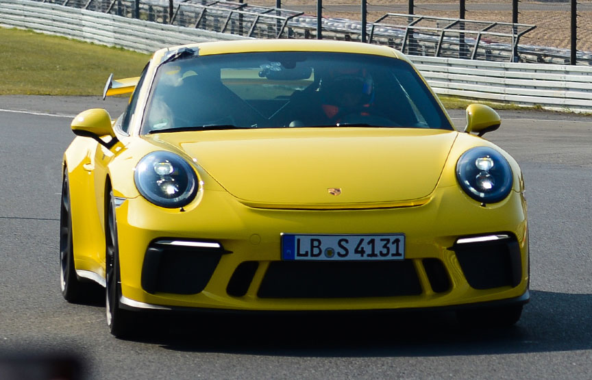 Porsche 911 991 GT3 4.0 Nürburgring April 28, 2017