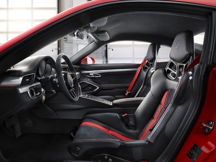 Porsche 911 991.2 GT3 4.0 interior