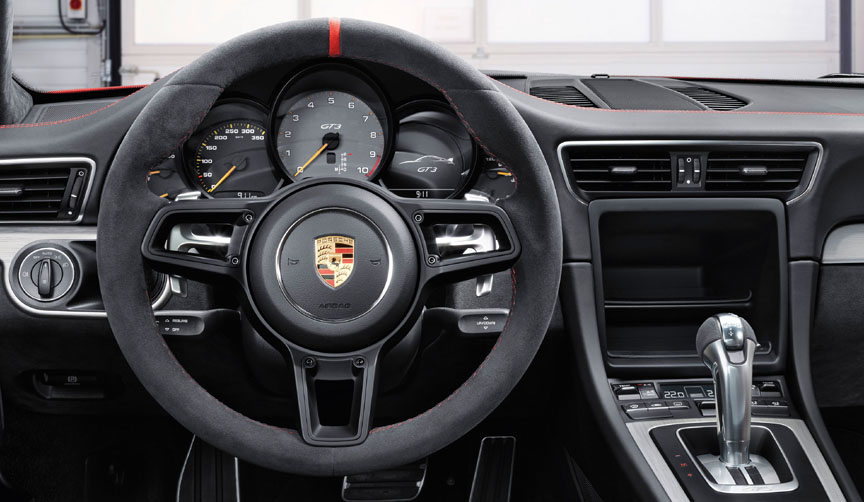 Porsche 911 991.2 GT3 4.0 steering wheel