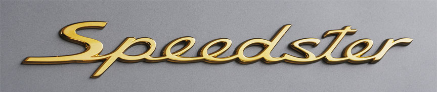 2018 Porsche 911 991 Speedster logo