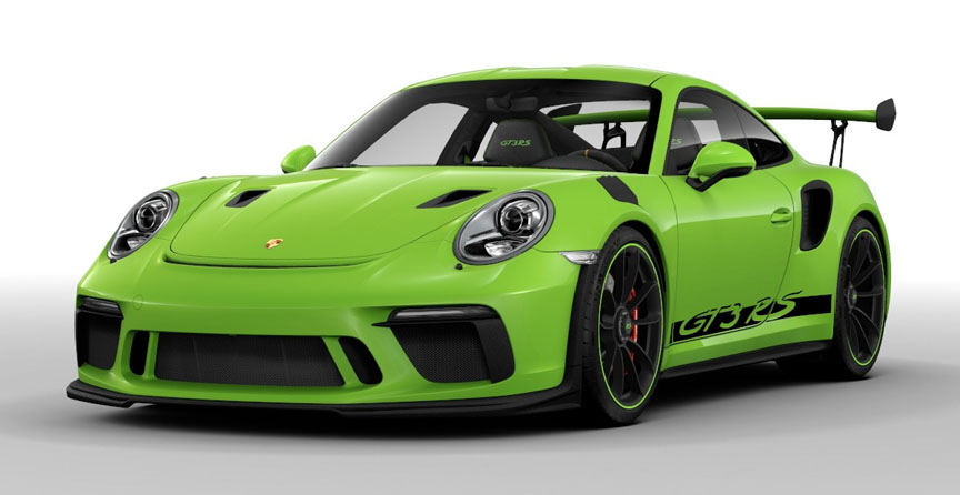 Porsche 911 991.2 GT3 RS with XGS wheel option