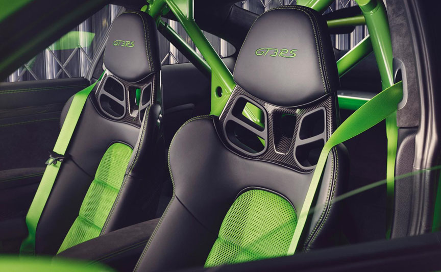 Porsche 911 991.2 GT3 RS bucket seats