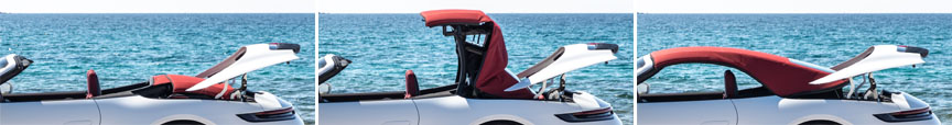 2019/2020 Porsche 911 992 Cabriolet top operation