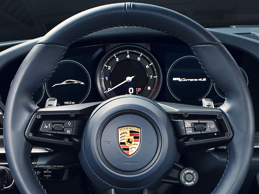 Porsche 911 992 instruments