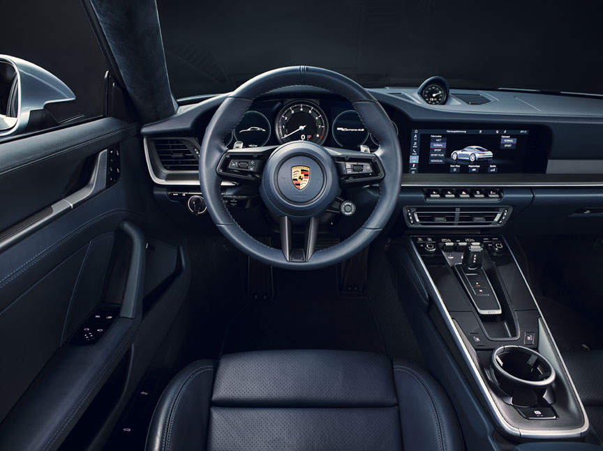 Porsche 911 992 dashboard