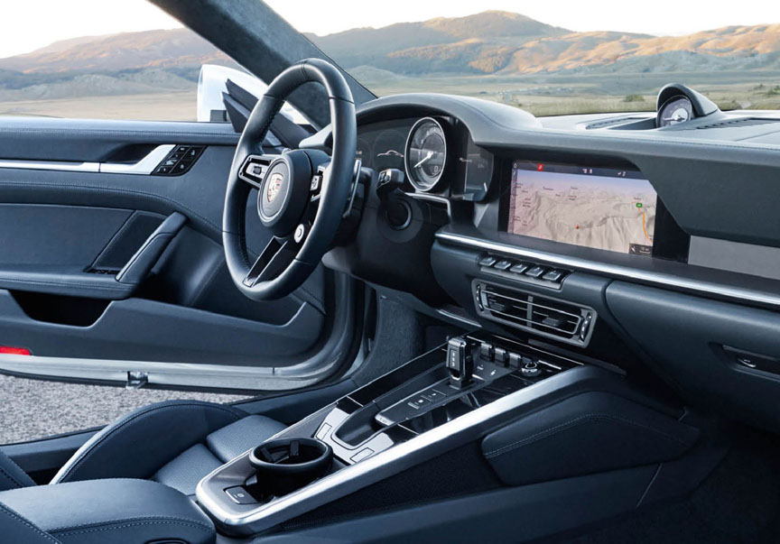 Porsche 911 992 interior