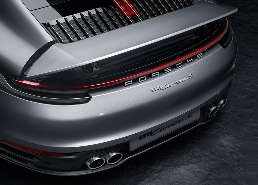 Porsche 911 992 Carrera S rear spoiler