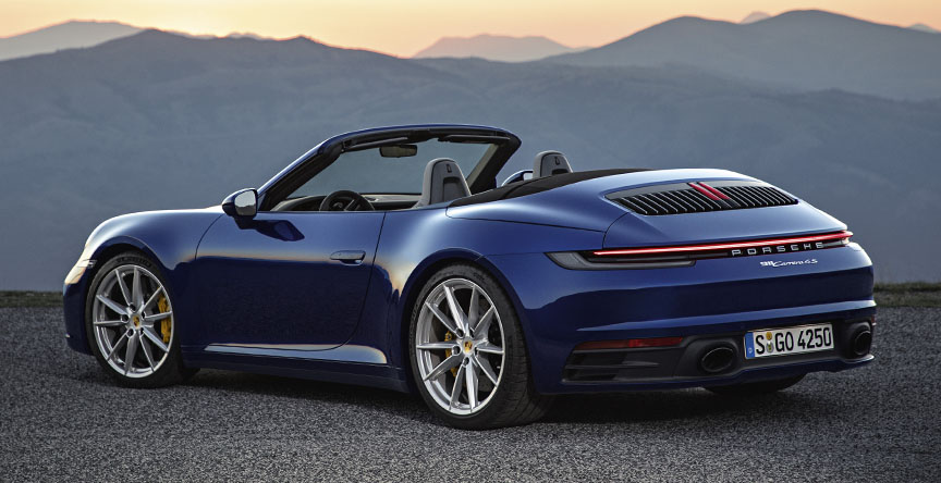 2019 Porsche 911 992 Carrera Cabriolet