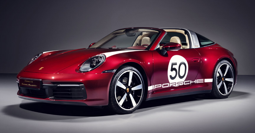 Porsche 911 992 Targa Heritage Design Edition