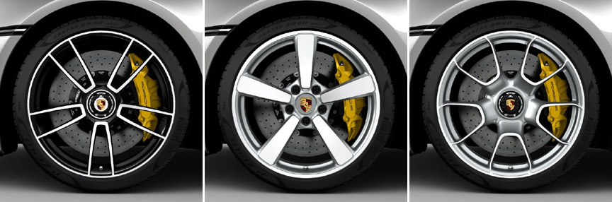 20/21-inch Porsche 992 wheels