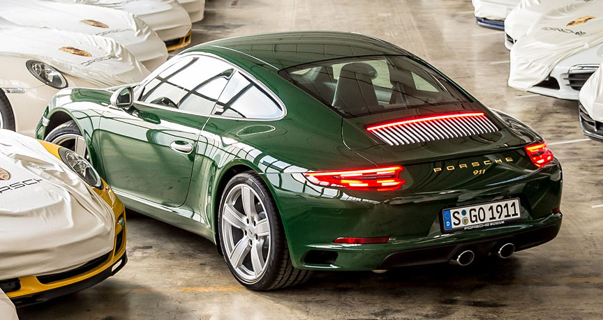 1.000.000th Porsche 911 (2017) at the museum storage