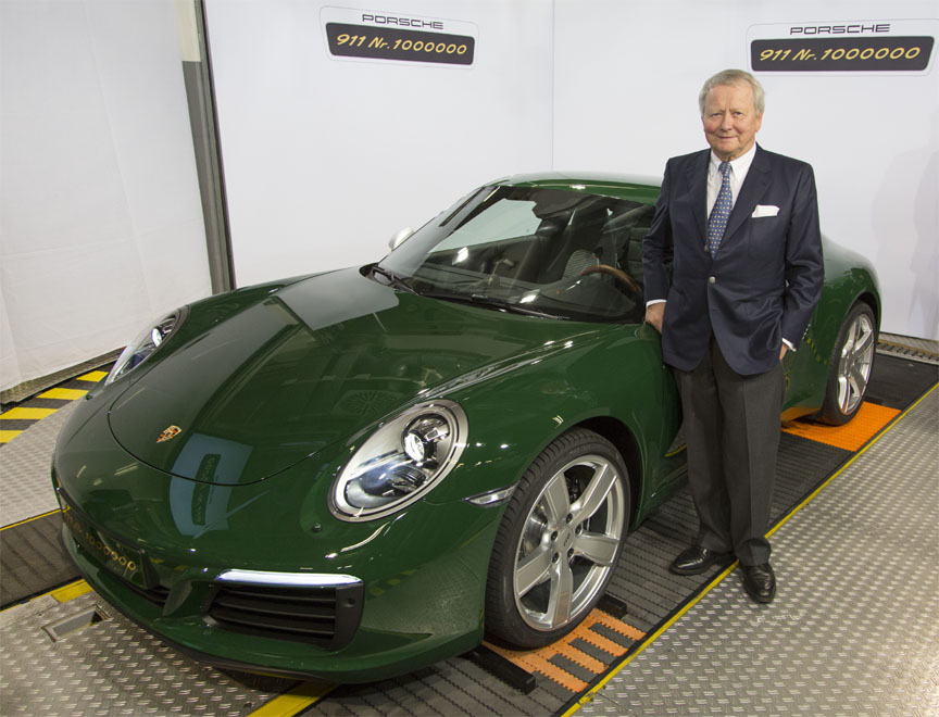 1.000.000th Porsche 911 (2017) Wolfgang Porsche