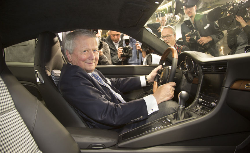 1.000.000th Porsche 911 (2017) Wolfgang Porsche