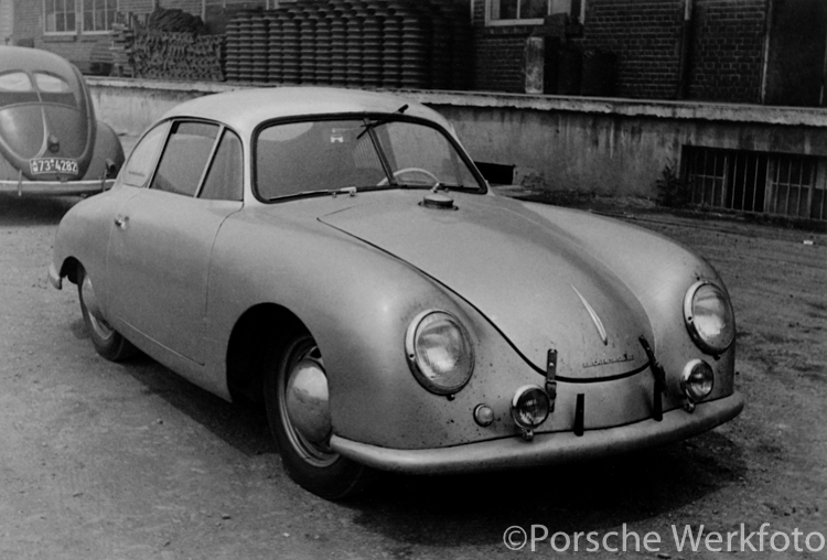 Porsche 356 SL at Le Mans