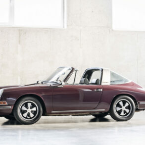 Toile Porsche 911 Targa 1967 Design Bartsch 80x80 Cm Impression D'art Voiture