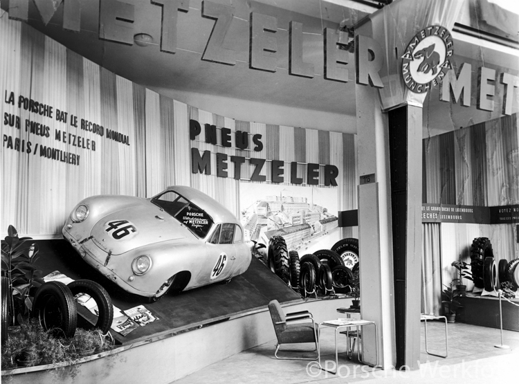 International Fair in Luxemburg 1953, Porsche 356 SL