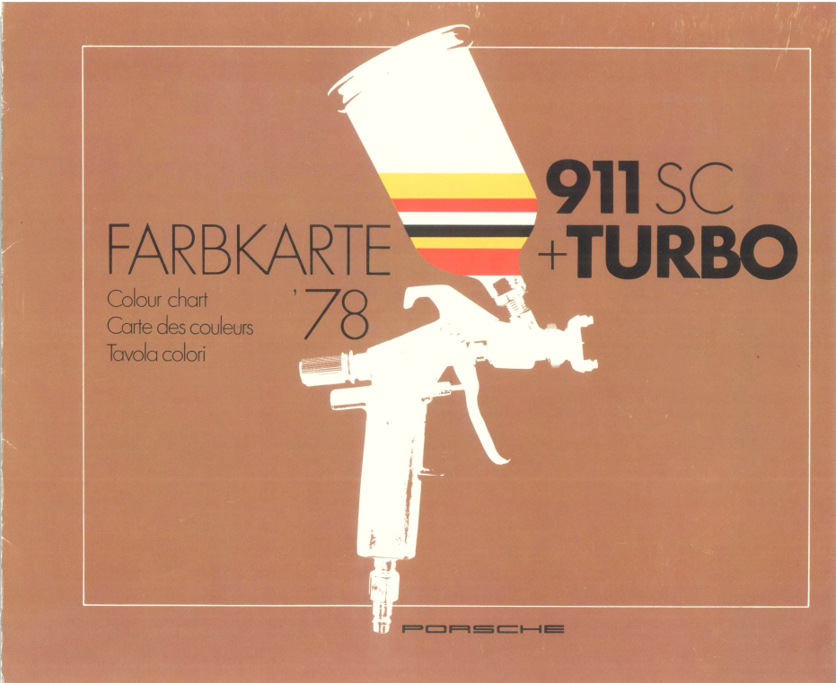 Porsche 911 G SC_911 Turbo Colors Overview (1978)