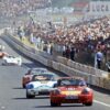 John Fitzpatrick in Porsche RSR Carrera at Le Mans in 1975