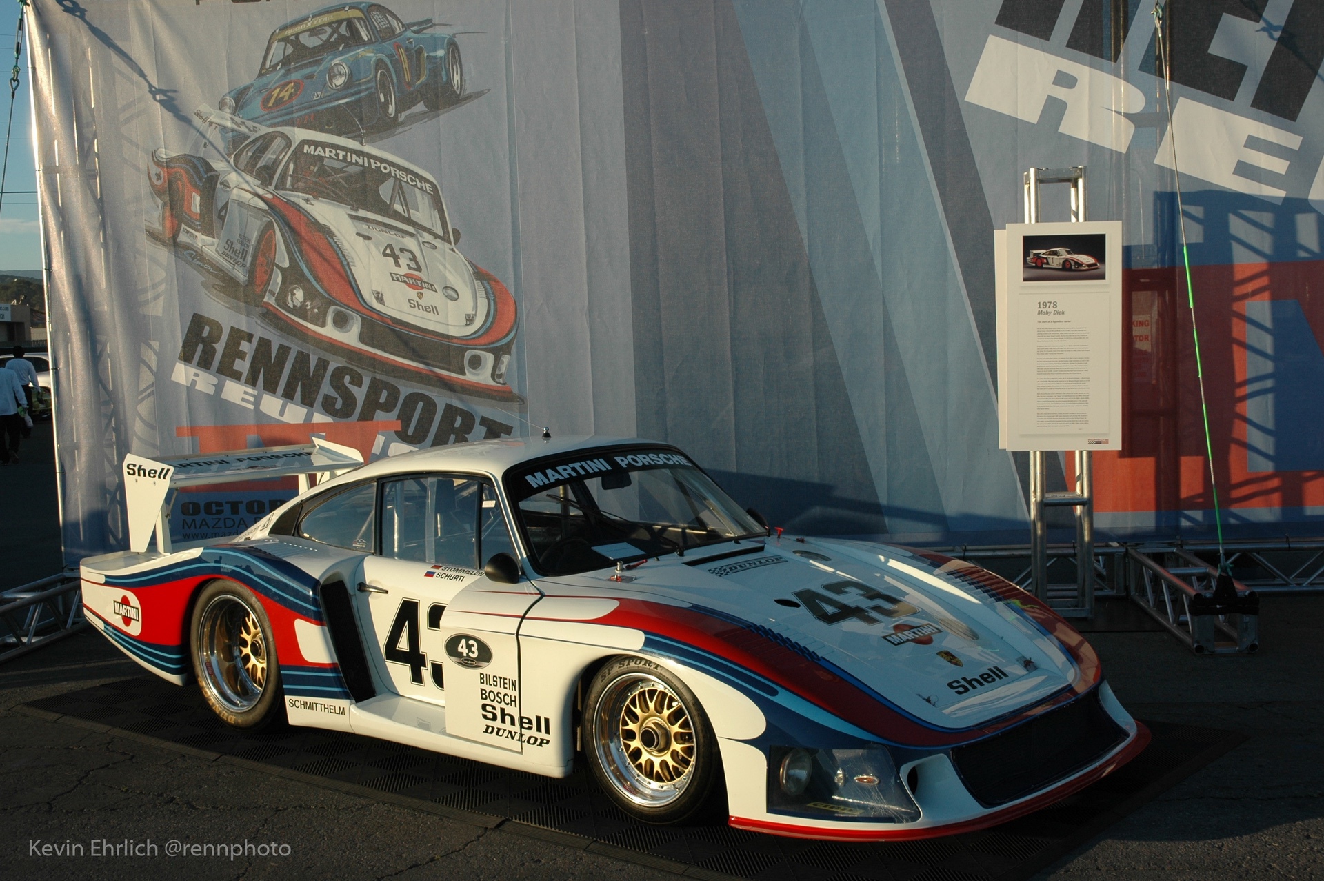 Side view of Porsche 935/78 Moby Dick