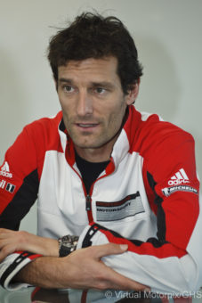 Mark Webber, Porsche driver, Silverstone 6h 2014