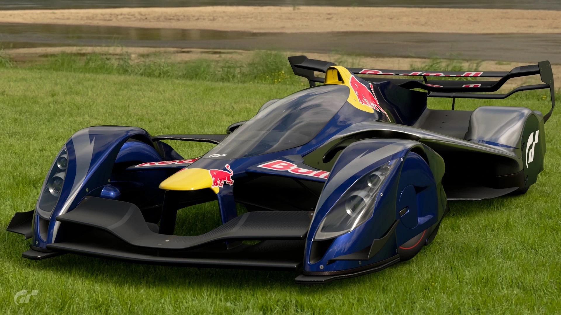 GT4 Photo Mode screenshot of the Red Bull X214 race car
