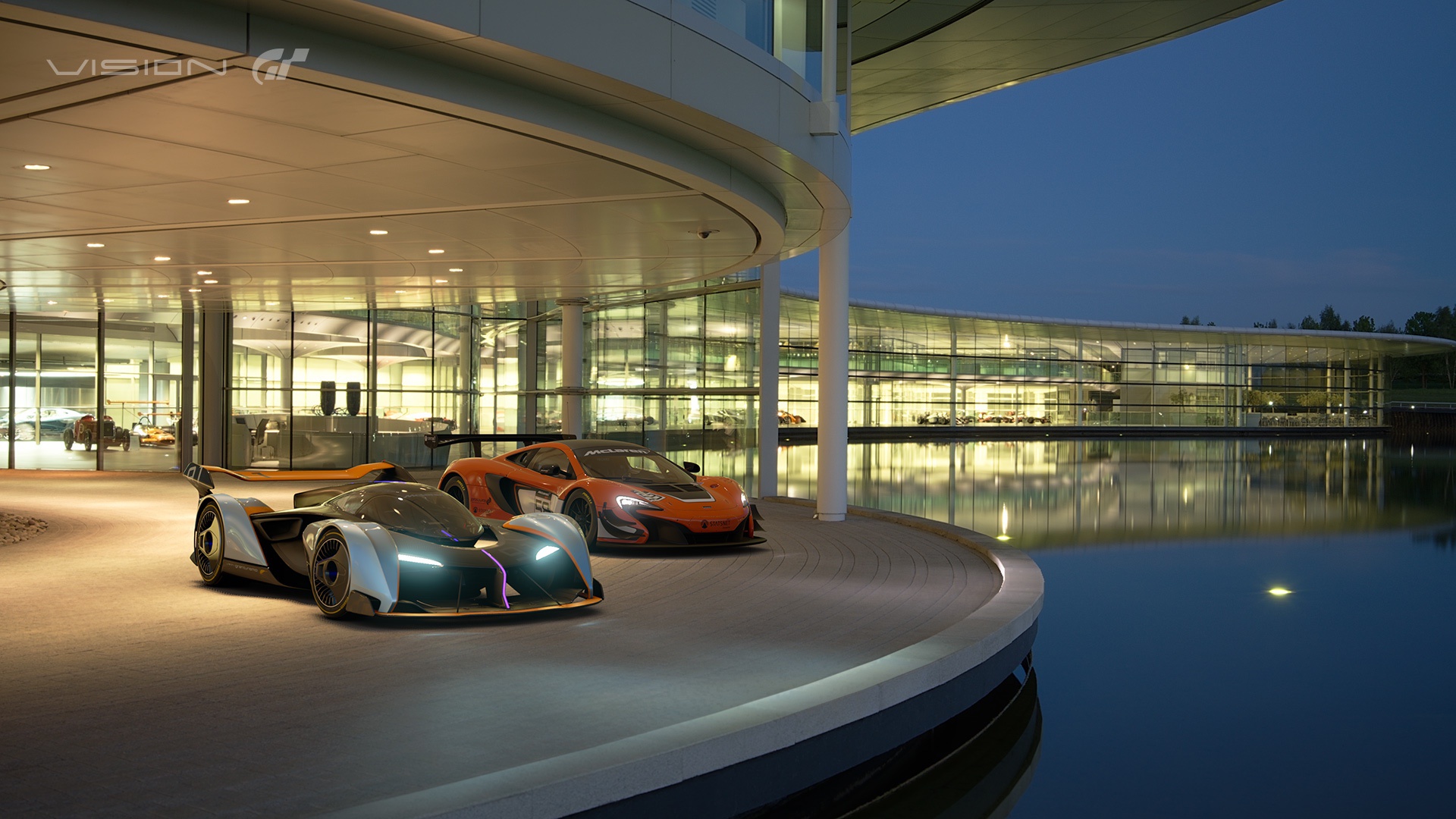 McLaren Ultimate Vision GT that informed some aspects of the real world McLaren Senna