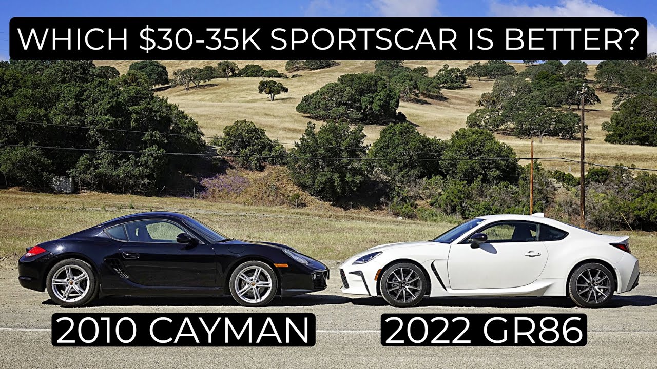 2022 Toyota GR86 vs 2010 Porsche Cayman - Head to Head Review!