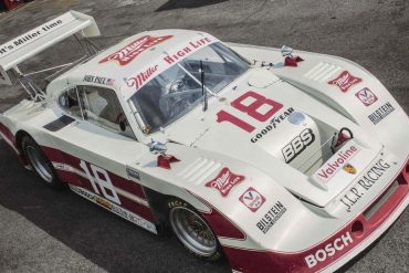 JLP-4 Porsche 935 in Miller High Life livery on pavement