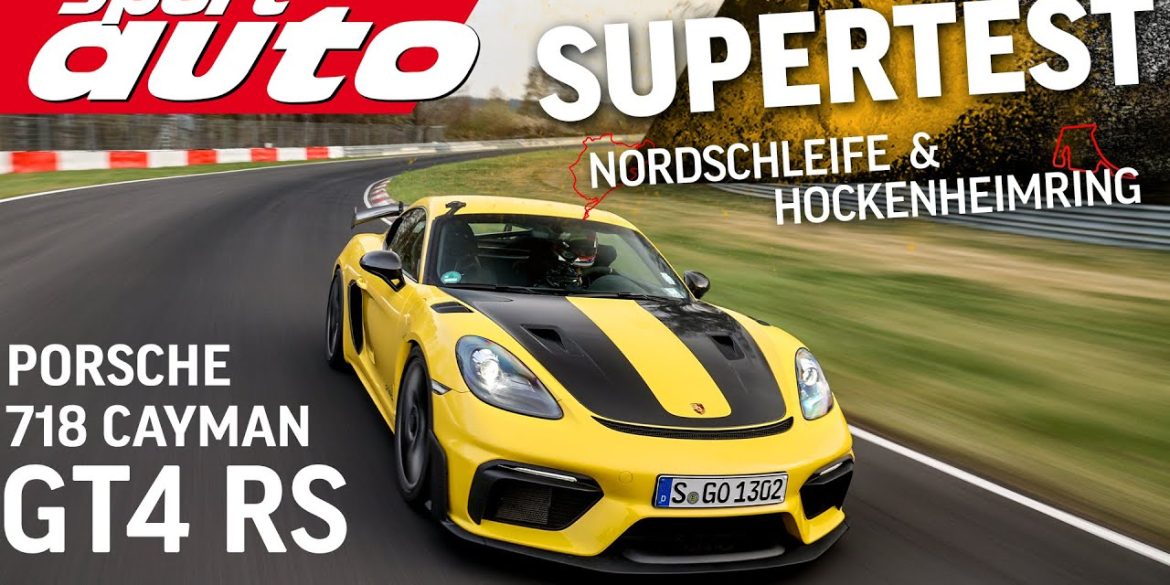 Porsche 718 Cayman GT4 RS - Nordschleife & Hockenheimring Hot Laps