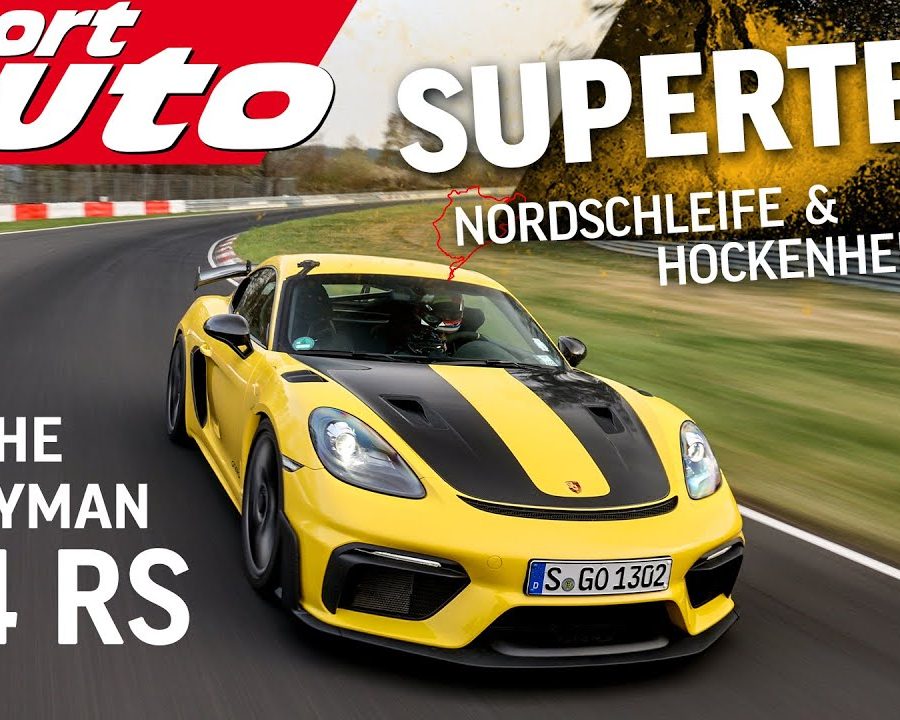Porsche 718 Cayman GT4 RS - Nordschleife & Hockenheimring Hot Laps