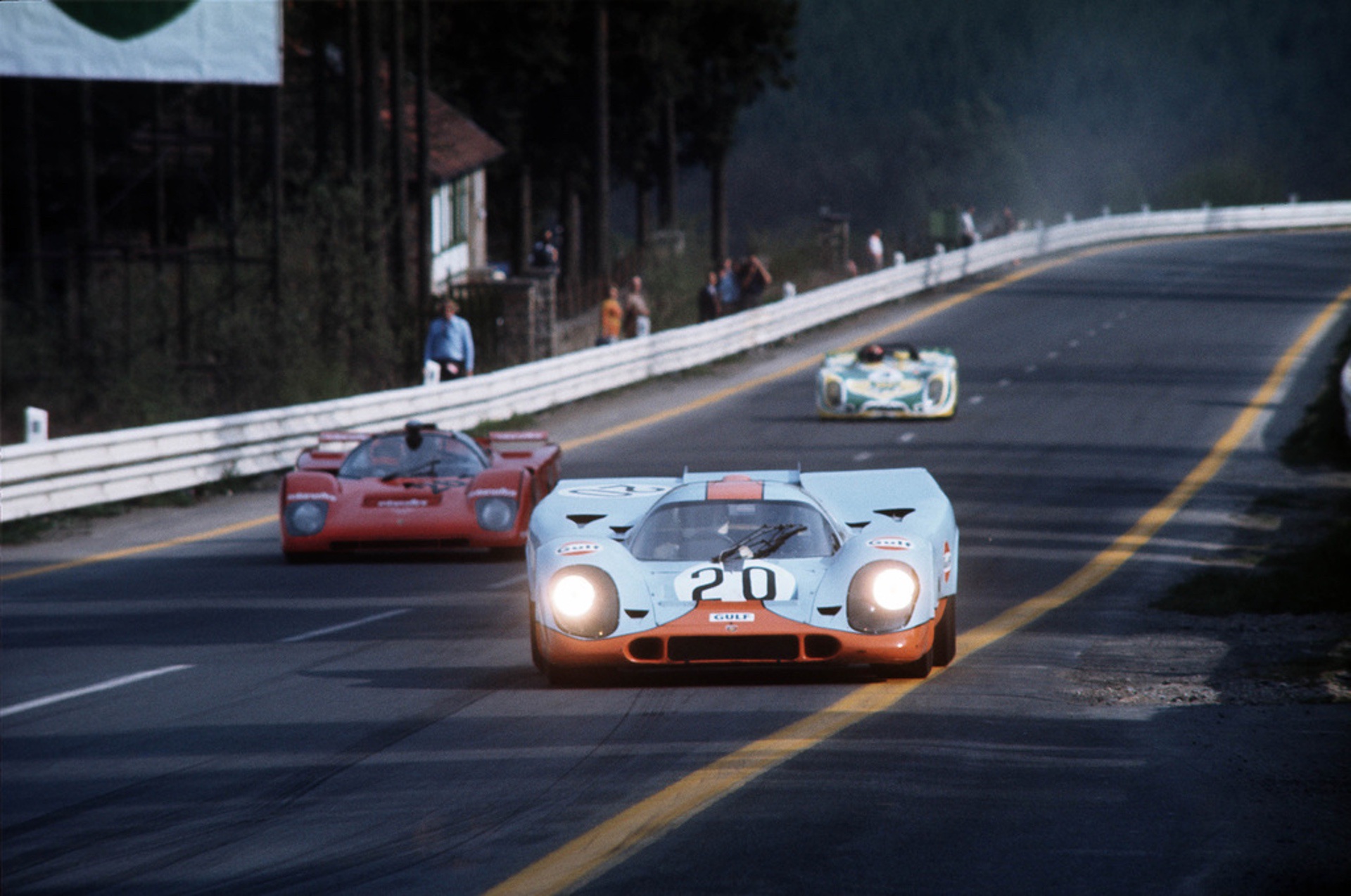The 1970 Porsche 917 Kurzgeck, aka the 917K, one of the most dominant prototype cars ever.