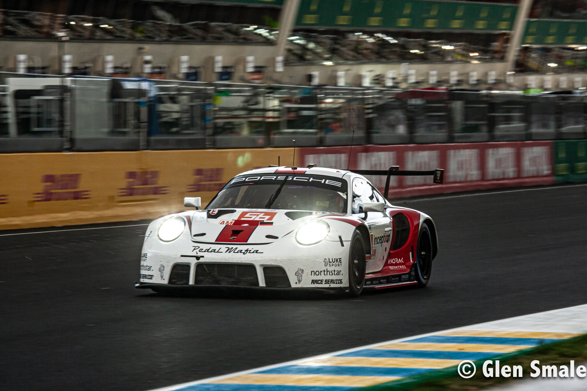No. 56 Team Project 1 Porsche 911 RSR-19 (GTE Am)