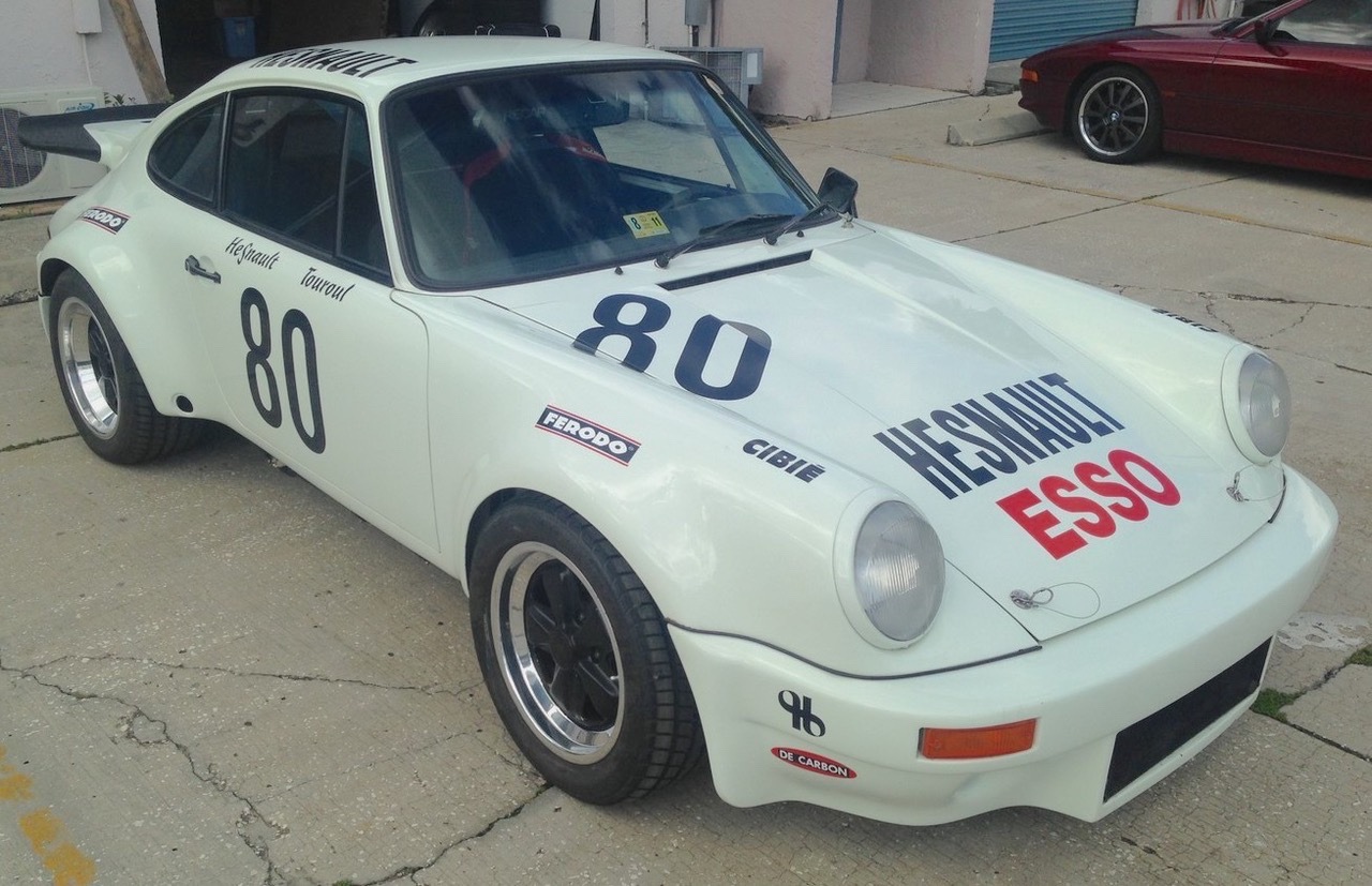 Front of restored 1974 Porsche RS 3.0 Carrera