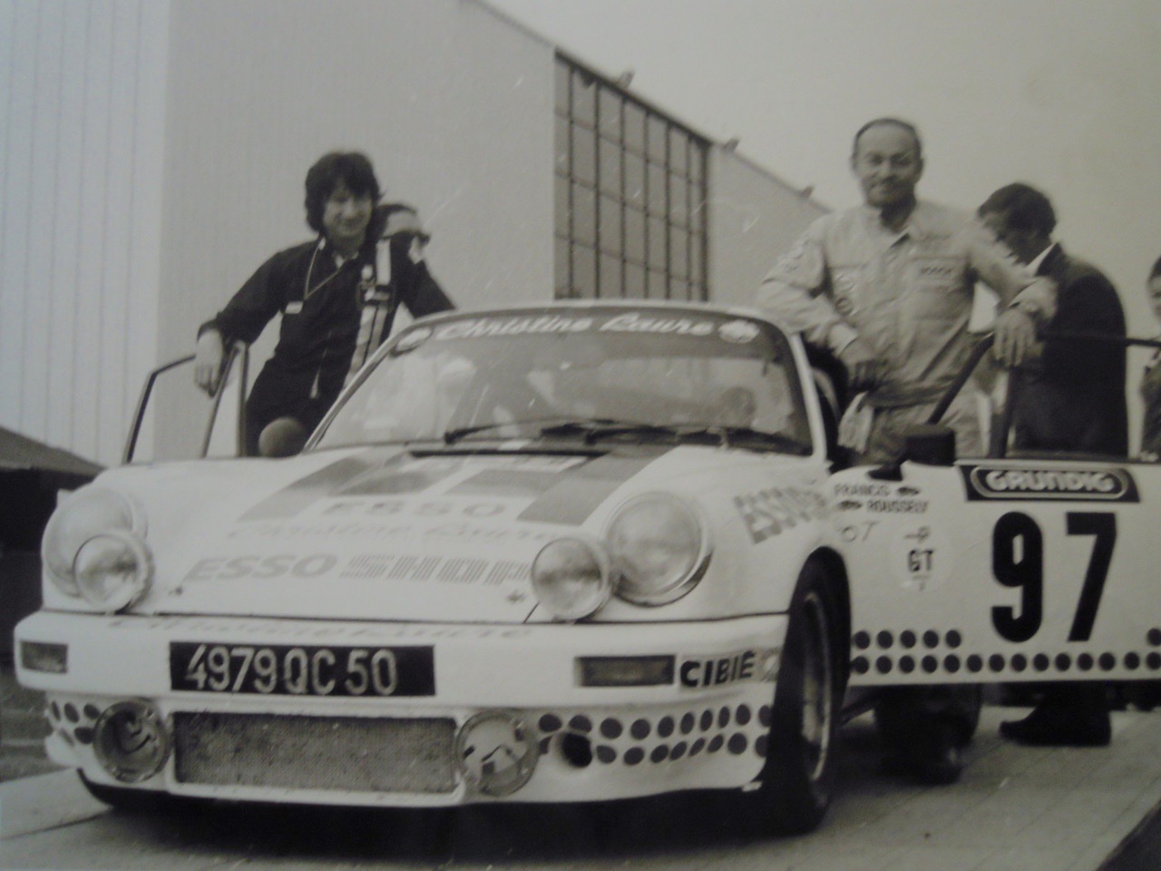 1974 Porsche RS 3.0 Carrera at Tour de France in 1974