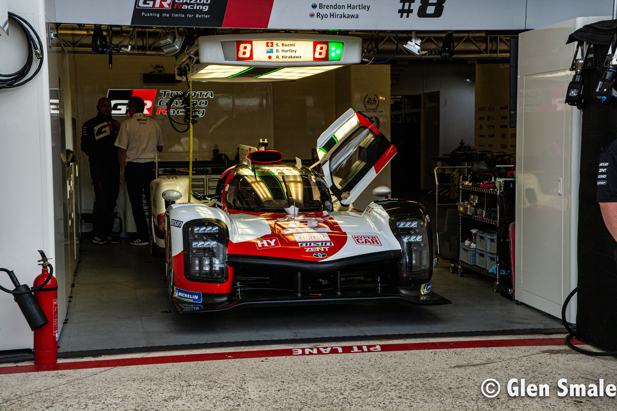 No. 8 Toyota at Le Mans 24 Hours