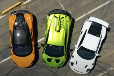 McLaren 600LT vs Lamborghini Huracan STO vs Porsche GT3 RS