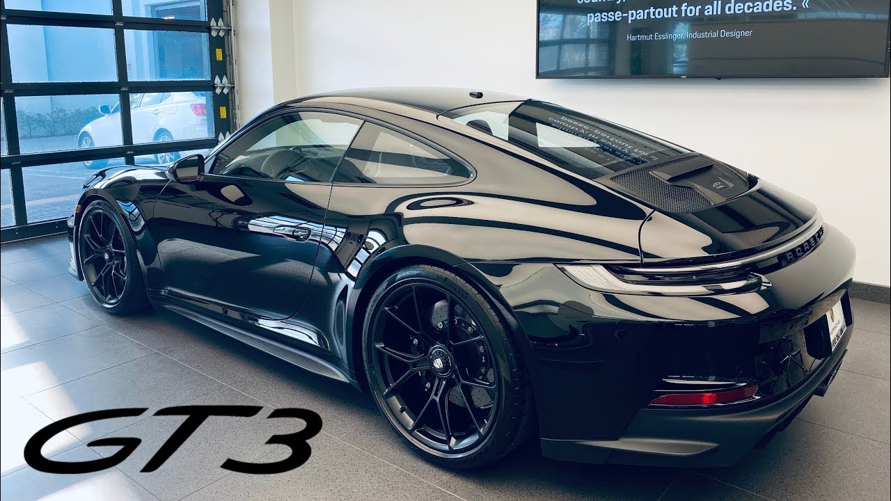 2022 Black Porsche 911 GT3 Touring