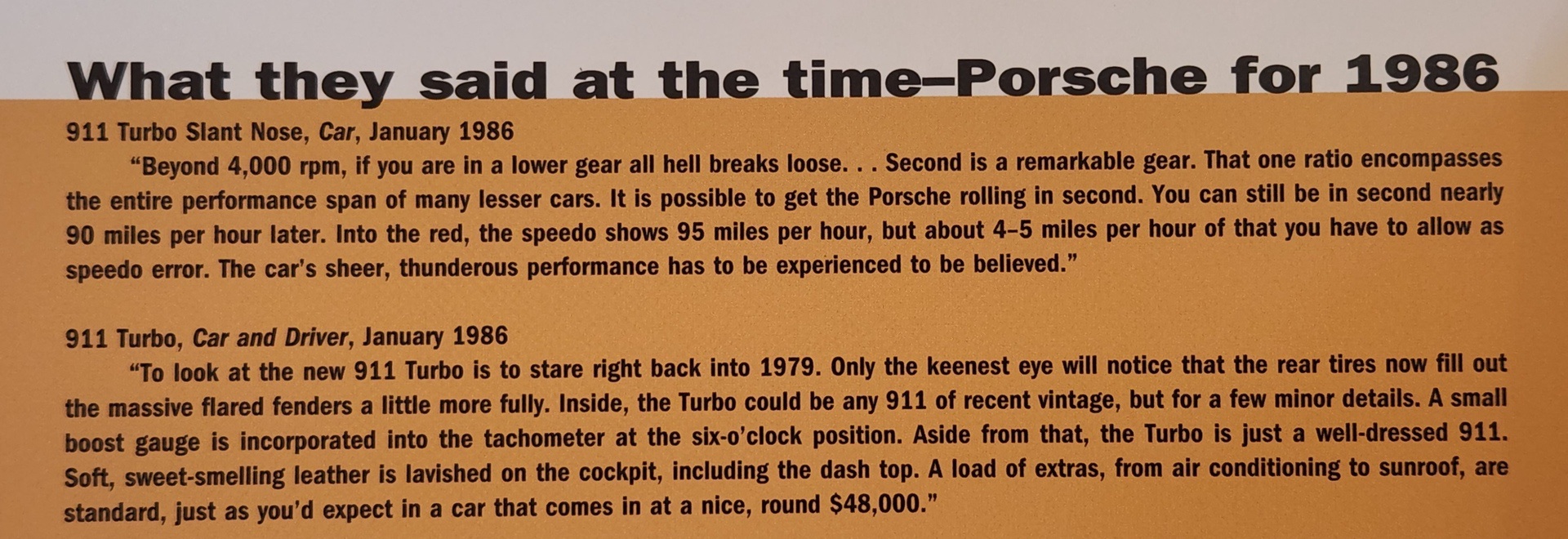 Excerpt from Classic Porsche 911 Buyer’s guide by Randy Leffingwell